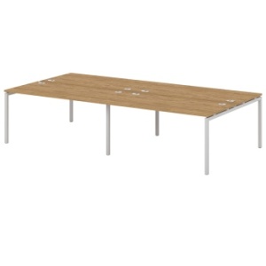 Столы на металлокаркасе с сечением трубы 40х40 мм Т-4 Сентида - Sentida (Восприятие) цвет Серый