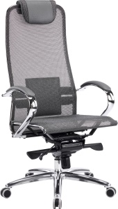 Кресло Everprof Deco (Дэко) Сетка Серый