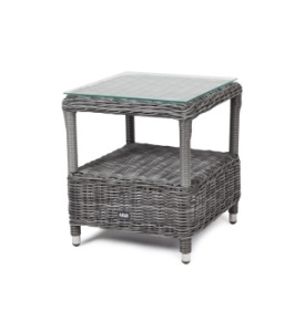 "Форио" столик кофейный из искусственного ротанга, цвет графитцвет Графит