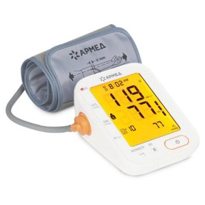 Тонометр (МЕД РУ без НДС) АРМЕД YE680B, диапазон давления 0-280 мм рт. ст., диапазон пульса 40-200 уд/мин, автоматический, без поверки, 1977501