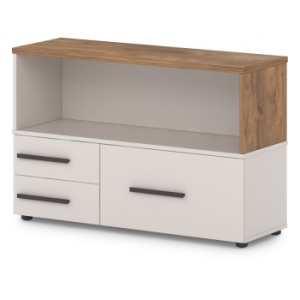 Тумба приставная T-236л/пр Лавана - Lavana цвет Таксония медовая и Бежевый песок