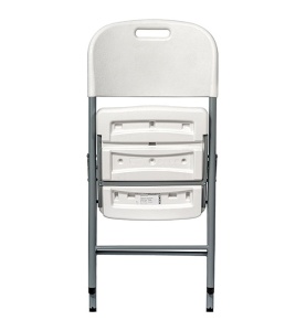 Стул складной белый