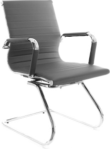 Кресло Everprof Leo (Лео) CF Экокожа Серый