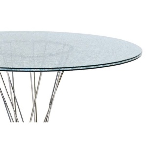 Столик Ларнед эффект битое стекло