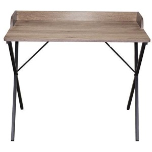 Стол на металлокаркасе BRABIX LOFT CD-008 (ш900*г500*в780мм), цвет морёный дуб, 641863