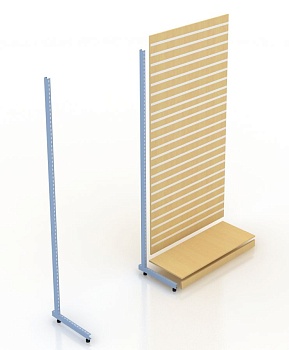 КС-301 Стойка металлическая для экономпанели цвет черный