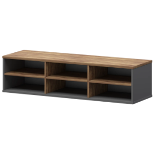 Надставка с вставкой для тумбы-купе Смарт СМТ-15НВ.18 тип2 Графит/Таксония