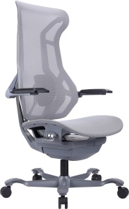 Эргономичное кресло Everprof Atom Grey (Атом Грэй) Сетка Серый