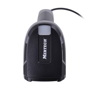 Проводной сканер штрих-кода MERTECH 2425 HR Ai 2Core XLaser USB, эмуляция RS232 Black