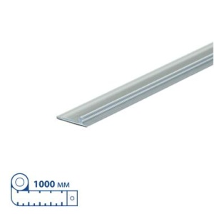 Т-профиль T-RAIL30 для крепления разделителей, длина 1000 мм с магнитным скотчем