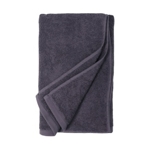 Полотенце махровое, 30*60см, черный графит Е2022-181