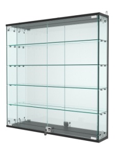 Витрина "АТРИУМ" настенная №4-5, Черный