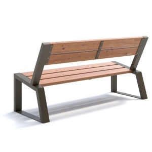 Скамейка парковая «Stone» 1600 мох