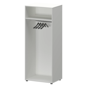 Корпус шкафа для одежды Смарт СМШ2-58-6Ш Белый