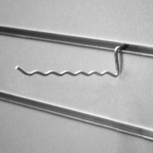 ЕК107-150 Крючок-змейка, L=150мм, цинк