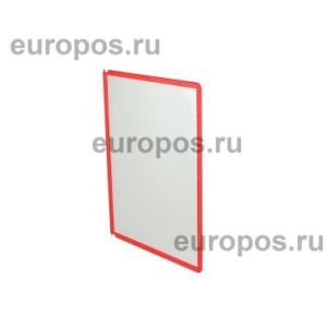 Рамка для перекидной системы DATAFRAME-A4, цвет красный