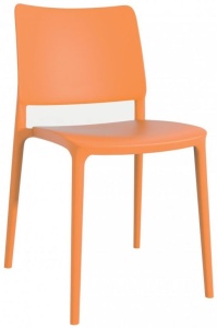 Стул пластиковый Joy-S оранжевый