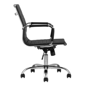 Кресло офисное TopChairs City S, черное