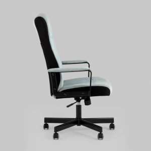 Кресло руководителя TopChairs ST-DOMINGO, серо-голубой