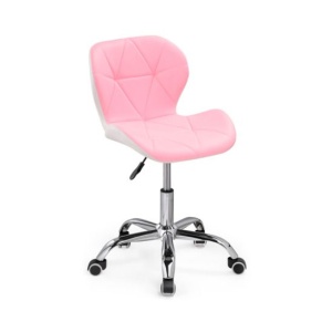 Компьютерное кресло Trizor белый/розовый