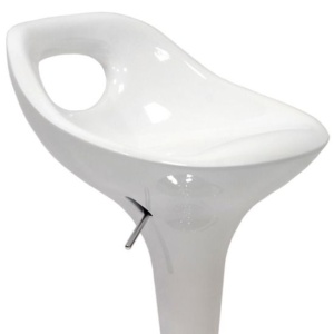 Барный стул Токио, белый глянец