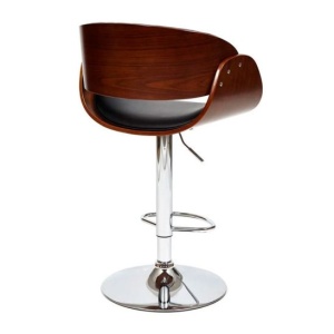 Барный стул Lando, черный/ натуральный