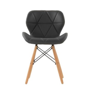 Стул Шамбери, серая экокожа