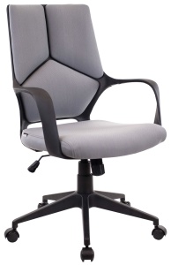 Операторское кресло Everprof Trio Black LB T Ткань Серый