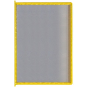 Перекидная система настенная 10 рамок (Желтый)