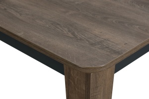 Стол ЭДВИН (EDWIN) Дуб Канзас-Вольфрам / Дуб Канзас