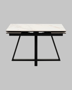 Стол Кассика 120*80 см столешница керамика белый