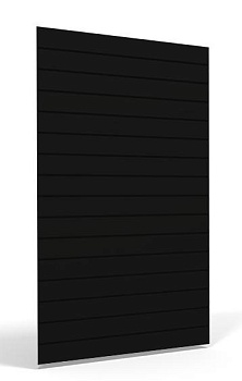 1224 Экономпанели для магазинов цвет черный МДФ Ламинированный 18мм Экслюзив