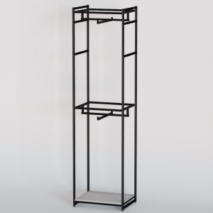 Стеллаж для одежды A2260-03-ЧБ 220х60х45