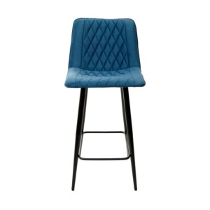 Полубарный стул Поль, синий