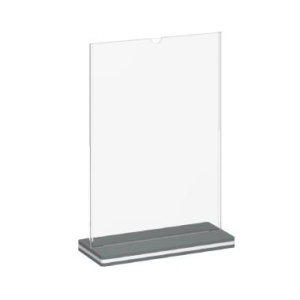 Менюхолдер SIGNHOLDER T-stand A4, цвет основания серый