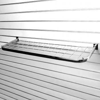 A073 Подставка П-образная, сетчатая, 1000Lх300W мм, хром 