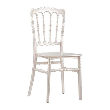 Стул Наполеон New жемчужный, пластиковый