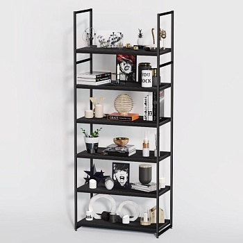 Стеллаж в стиле ЛОФТ A2290-20-ЧЧ 220х90х45