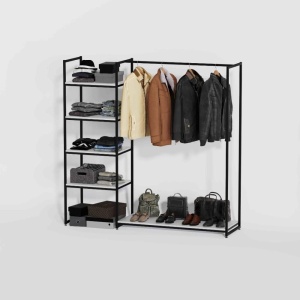 Стеллаж для одежды КБ-1702 в стиле Loft