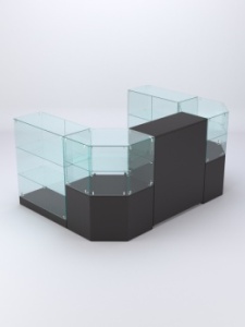 Комплект прилавков "ШАНЕЛЬ" №11, Черный