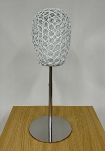 TA-12 Манекен головы металлический (кольца) на подставке