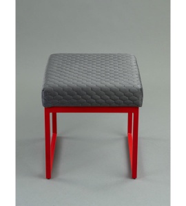 Банкетка Марсей 40-44 (темно-серый/красный)