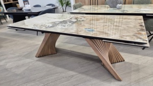 Стол МАНХЭТТЕН 200 PANDORA, керамика / Дуб Галифакс