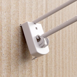 Крючок одинарный SINGLE HOOK-PH-CR-B-200 белый, в картон, длина 200 мм