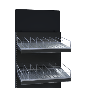 FORTA ROLLER KIT стеллаж 600 мм, 5 полок, цвет черный