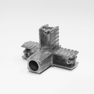 PR-RUS 6 \ Соединитель для труб primo rus 25х25 (4-х сторонний)