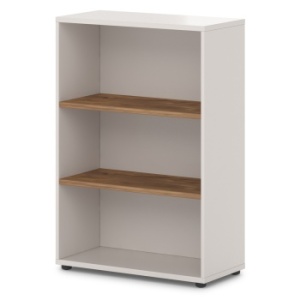 Стеллаж средний широкий T-63 Лавана - Lavana цвет Таксония медовая и Бежевый песок