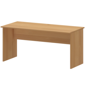 Стол с центральным кабель каналом Арго А-004.К.ЦН Ольха