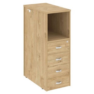 Тумба 4 ящика завершающая, правая О.R-TV-4(R)