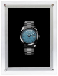 Световая панель Кристалл односторонняя настенная А2, матовое серебро